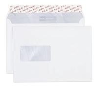 ELCO Premium C5 Envelopes with Left Window - 80 g/m² FSC-Certified Self-Adhesive Envelopes for A5 Documents and Invoices, 162 x 229 mm, White, Box of 500