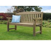 Elda Heavy Duty Solid Wood 5ft Garden Bench Wood