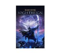 Elden Ring Action Role Playing Game Video Game Poster 4 Canvas Poster Bedroom Decor Landscape Office Room Decor Gift 08x12inch(20x30cm)