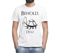 Elden Ring Elden Ring Elden Ring Behold, Dog Classic Men's Crew Neck Short Sleeve T-Shirt, White, 3XL