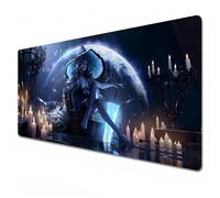 Elden Ring Mouse pad|Purple Gaming Mouse pad|XXL Mouse pad 900x400|Office Desk mat Large|Waterproof - Anti Slip|Ranni (35.4 x 15.7 x 0.1 in)