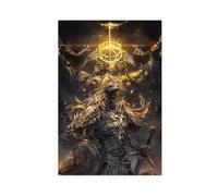Elden Ring Shadow of The Erdtree Poster The Tarnished Video Game Poster 3 Canvas Poster Bedroom Decor Landscape Office Room Decor Gift 16x24inch(40x60cm)