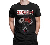 Elden Ring T-Shirt Men O Neck coolT Shirts Short Sleeve Tees Fashion Tops Black L