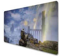Eldens Rings Anime Shadow Boss Monster Gaming Mouse Pad, XXL 3 mm Thick Table Mouse Mat, Non-Slip Textured Surface for Computer Laptops (A07, 800 x 300 mm)