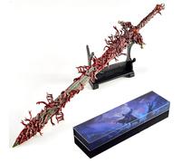 Eldens Rings Blasphemous Blade Replica 11.8" Full Metal Sword Model with Stand, Gaming Collectable Desk Decoration and Gift for Fans and Collectors