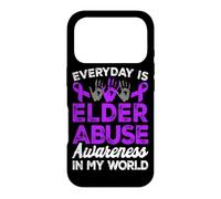 Elder Abuse Awareness Stop Elder Abuse prevention Case for iPhone 17 Pro