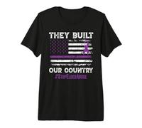 Elder Abuse Awareness Stop Elder Abuse Prevention Premium T-Shirt