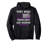 Elder Abuse Awareness Stop Elder Abuse prevention Pullover Hoodie