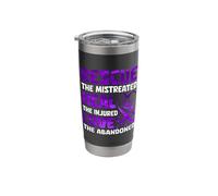 Elder Abuse Awareness Stop Elder Abuse Prevention Stainless Steel Insulated Tumbler