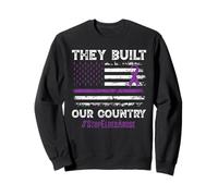 Elder Abuse Awareness Stop Elder Abuse prevention Sweatshirt