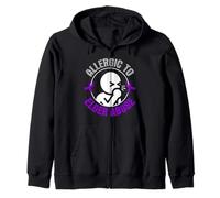 Elder Abuse Awareness Stop Elder Abuse prevention Zip Hoodie