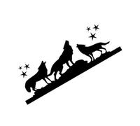 Elder Brother Raised His Head to The Sky and Screamed, Expressing Elder Brother's Loneliness. Car Sticker Motorcycle Sticker Accessories(Black,100X36.8CM)