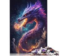 Elder Dragons Galaxy Puzzle Jigsaws 1000 Pieces for Adults Puzzles for Adults Secret Santa Gifts 1000pcs (75x50cm)