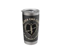 Elder Emo Club Broken Heart Never A Phase Stainless Steel Insulated Tumbler