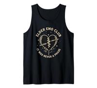 Elder Emo Club Broken Heart Never A Phase Tank Top