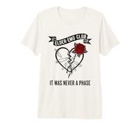 Elder Emo Club Broken Heart Rose Funny Premium T-Shirt