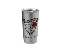 Elder Emo Club Broken Heart Rose Funny Stainless Steel Insulated Tumbler