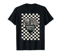 Elder Emo Club Happiness Fades Emo Forever Vintage T-Shirt