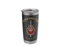 Elder Emo Club Rose Retro Stainless Steel Insulated Tumbler
