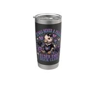 Elder Emo Duck Club Cute Goth Duck Broken Heart Punk Stainless Steel Insulated Tumbler