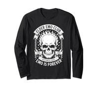 Elder Emo Forever Club Happiness Fades so Stay Sad Long Sleeve T-Shirt