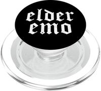 ELDER EMO Funny Gothic Kid Punk Alt Alternative Music Humor PopSockets PopGrip for MagSafe
