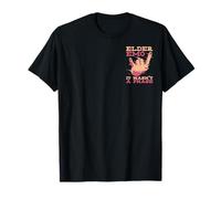 Elder Emo It Wasn't a Phase Minimalist Emo Goth T-Shirt