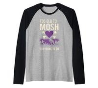 Elder Emo Still Not Okay 2000s Nostalgia Scene Revivalist Raglan Baseball Tee