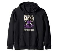 Elder Emo Still Not Okay 2000s Nostalgia Scene Revivalist Zip Hoodie