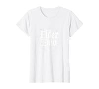 Elder Emo: The Original Gothic Nostalgia Music Lover T-Shirt, Women, White, L