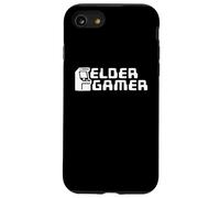 Elder Gamer Funny Retro Video Game Nostalgia Old Gamer Case for iPhone SE (2020) / 7/8