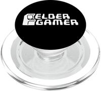 Elder Gamer Funny Retro Video Game Nostalgia Old Gamer PopSockets PopGrip for MagSafe