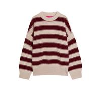 Elder Statesman Braided Striped Cashmere Jumper - White - L (UK14 / L)
