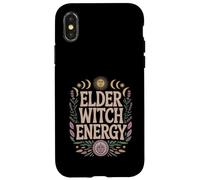 Elder Witch Energy Funny Crone Pro-Aging Magic Case for iPhone X/XS