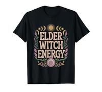 Elder Witch Energy Funny Crone Pro-Aging Magic T-Shirt