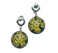 Elderberry Dusk - Hand Made Unique Earrings, Perfect women's Fashion Jewellery Gift, unique design made in South America - Nature collection