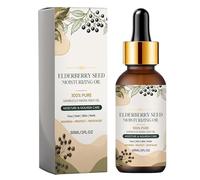 Elderberry Seed Oil for Face Hair and Skin, with Rich Moisturizing Formula, 30ml, Cold Pressed Face Oil, Deep Hydration Body Sérum, Fast-Absorbing, for Massage Séssions, Self-Care Tréatments