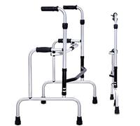 Elderly Adult Stand Up Rollator Walker, Folding Adjustable Height Disabled Rollator Walker Walking Aid, Hospital/Outside/Home Feito na China