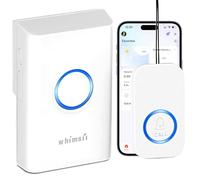 Elderly Alarm Call Button, Wireless Smart Personal Panic Button for Elderly/Seniors, Disabled at Home, 2.4Ghz Nurse Patiant SOS Call Bell