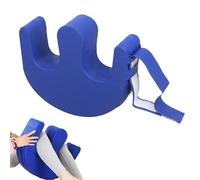 Elderly Anti-Pressure Easy Roller Pillow, Patient Turning Device U-Shaped Pillow, Waterproof PU Turn-Over Device, Multifunctional Turning Pillow, Bedridden Nursing Supplies for The Elderly (Blue)