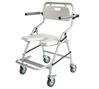 Elderly Bedside Commode Shower Wheelchair Toilet Bath Chair Non-Slip Bath Bench for The Disabled Pregnant Woman Safety