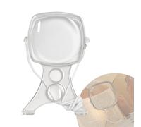 Elderly Chest Rest 3X Magnifier - 2 in 1 Hand Free Neck Wear Magnifying Glass Visual Aids for Seniors Low Vision