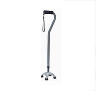 Elderly Crutches Can Be Telescopically Adjustable Height Walker Aluminum Alloy Four-legged Walking Stick