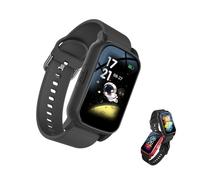 Elderly Fall Detection Smart Watch for Seniors with Gps Tracker, Medical Alert & Auto Call Sos, Heart Rate Monitor, Waterproof Emergency Watch for Men & Women, Dementia & Alzheimer’s(Black)