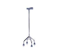 Elderly Four-Legged Cane Three-Legged Telescopic Aluminium Alloy Non-Slip Walker Rehabilitation Crutches