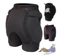 Elderly Hip Protector Pads, Hip Protection Trousers for Seniors, Comfortable and Breathable, Buttocks Pads, Impact Protection Shorts, 2Cm/0.8In Thicken Eva Protective Padding for Falls Injury 2XL