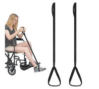 Elderly Mobility Aids Strap, Bed Lifters Strap, Leg Lifters for Elderly, Leg Lifter Mobility Aid for Bed, 2 Pieces with Webbed Loops for Car, Wheelchair