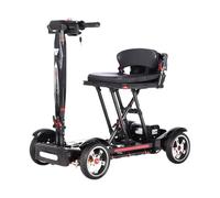Elderly Mobility Scooter, Electric Four-Wheeled Vehicle | Senior Citizen Travel Scooter, Carbon Fiber Folding Small Electric Scooter, Lightweight,18A