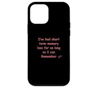Elderly Senior Retirement Retired Short Term Memory Loss Case for iPhone 12 mini