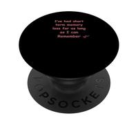 Elderly Senior Retirement Retired Short Term Memory Loss PopSockets Adhesive PopGrip